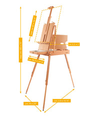 Mabef Beech Wood Box Easel