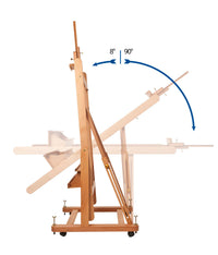 MABEF Convertible H-Frame Studio Easel