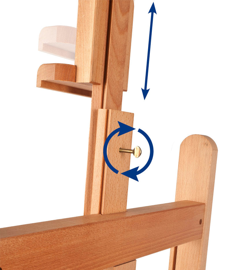MABEF Convertible H-Frame Studio Easel