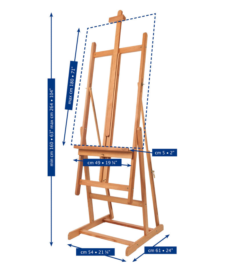 MABEF Convertible Studio Easel