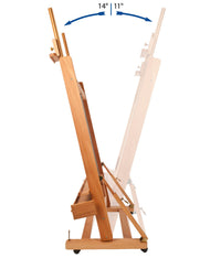 MABEF Double Master Studio Easel H-Frame