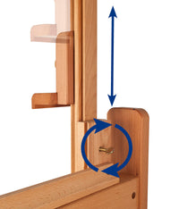 MABEF Double Master Studio Easel H-Frame