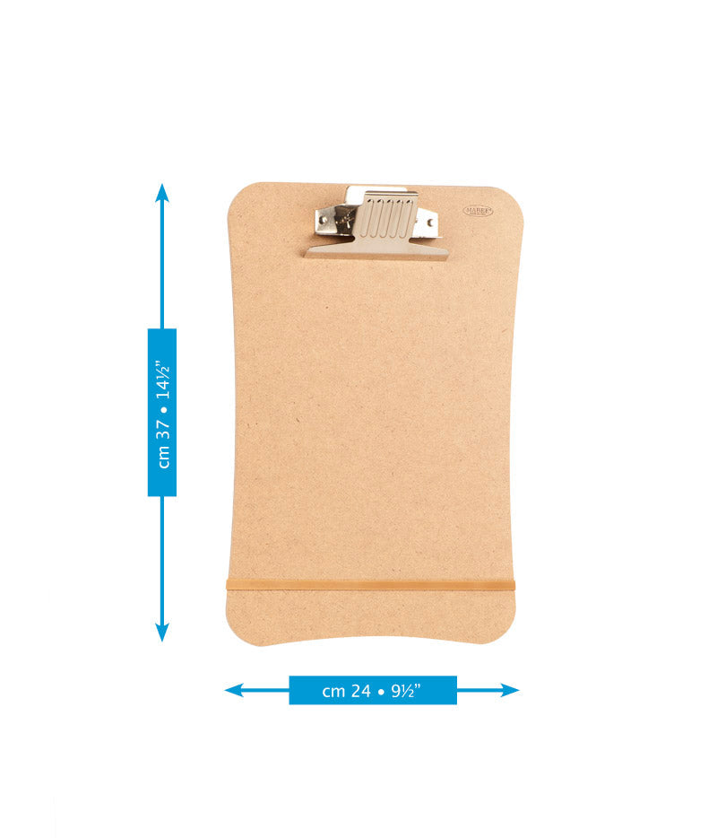 Mabef Drawing Board with Clip, 24 x 37 cm