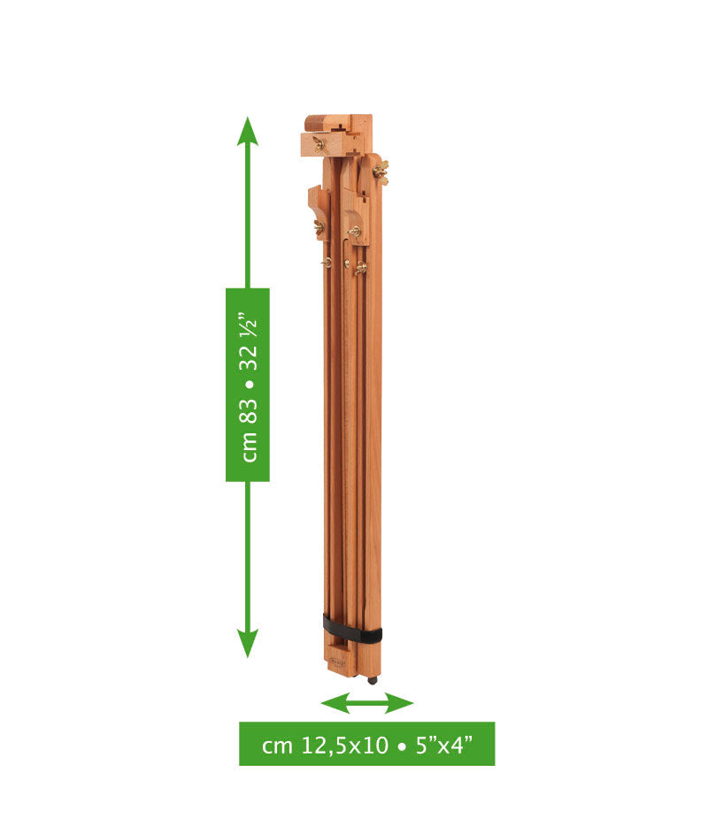 MABEF Folding Beechwood Plein-Air Easel
