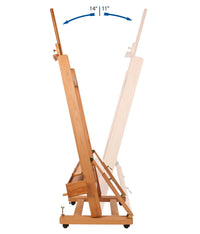 MABEF Large Studio Easel with Crank