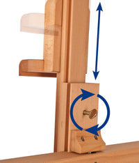 MABEF Large Studio Easel with Crank