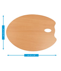MABEF Oval Artist Palette, 35 x 45 cm