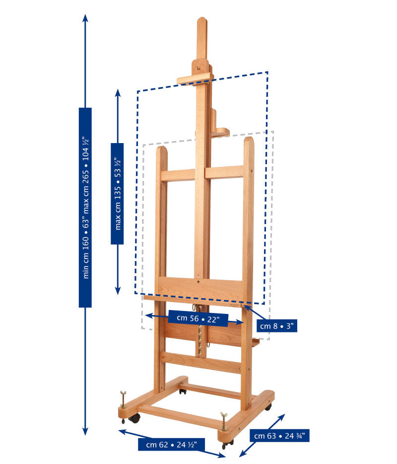 MABEF Studio Large Double-Sided Easel