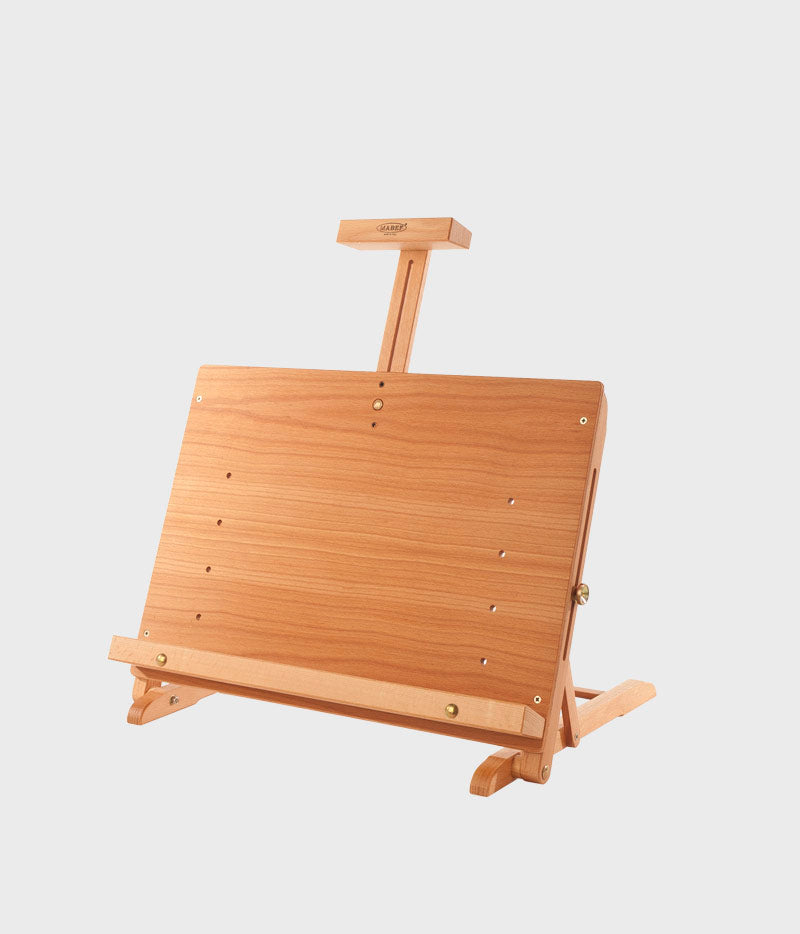 mabef tabletop easel, with back panel