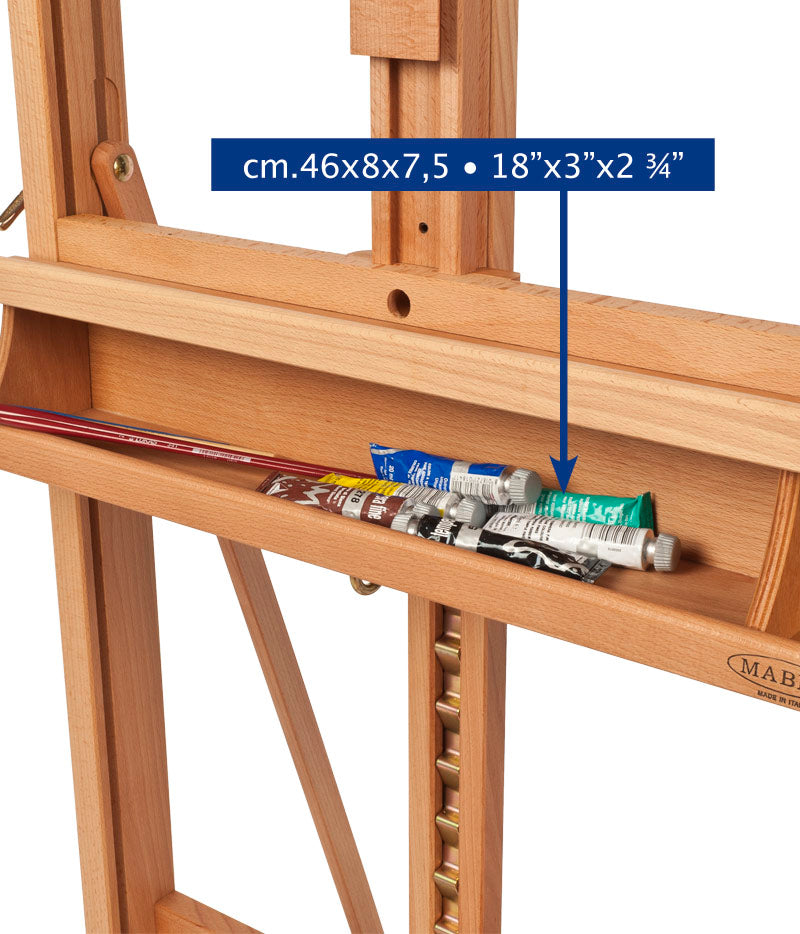 MABEF Workshop Studio Easel - Beechwood