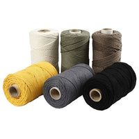 Macrame Cord 2 mm x 198 m | various colors — image 1
