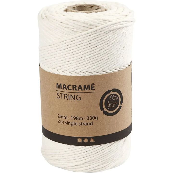 Macrame Cord 2 mm x 198 m | various colors — image 2