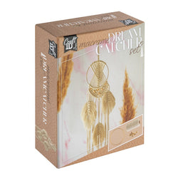Macramé Dream Catcher Set with Feathers — image 1
