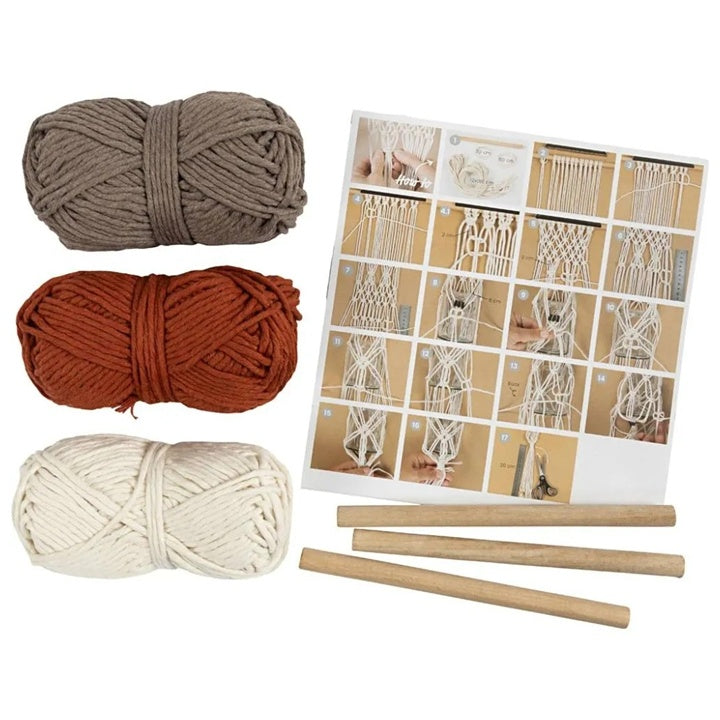 Macramé Set for Making a Hanging Planter — image 2