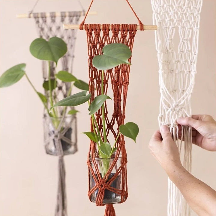 Macramé Set for Making a Hanging Planter — image 3