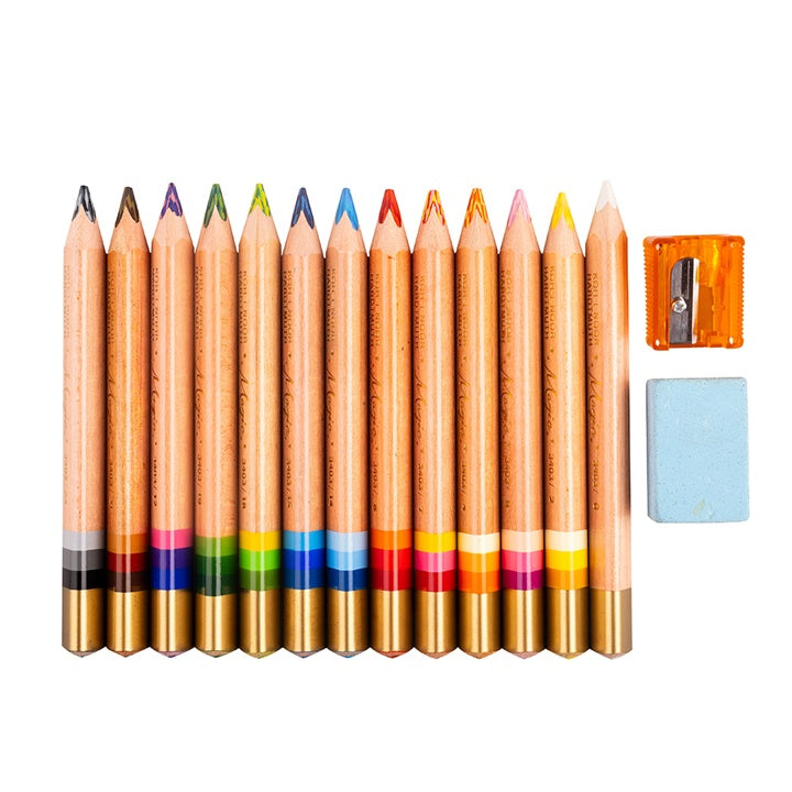 MAGIC Jumbo Colored Pencil Set of 12+1 FSC - image 2
