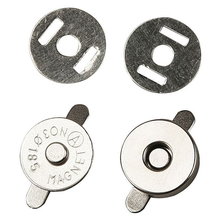 Magnetic Metal Clips, 18 mm, Set of 25