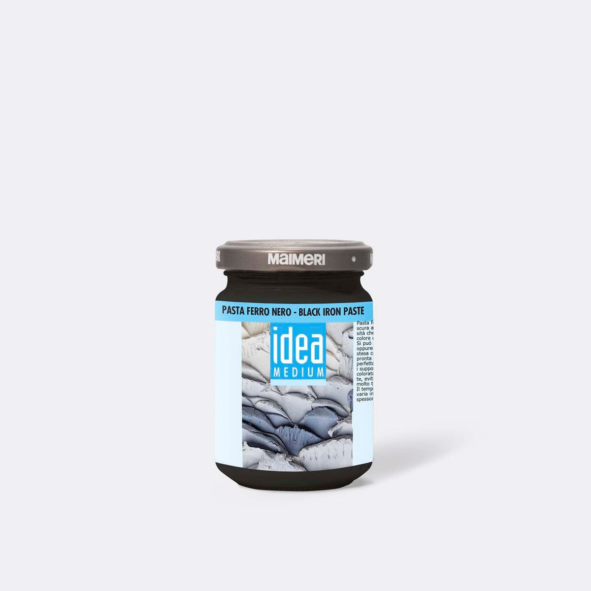 Maimeri Acrylic Black Paste Black Iron Paste 125 ml