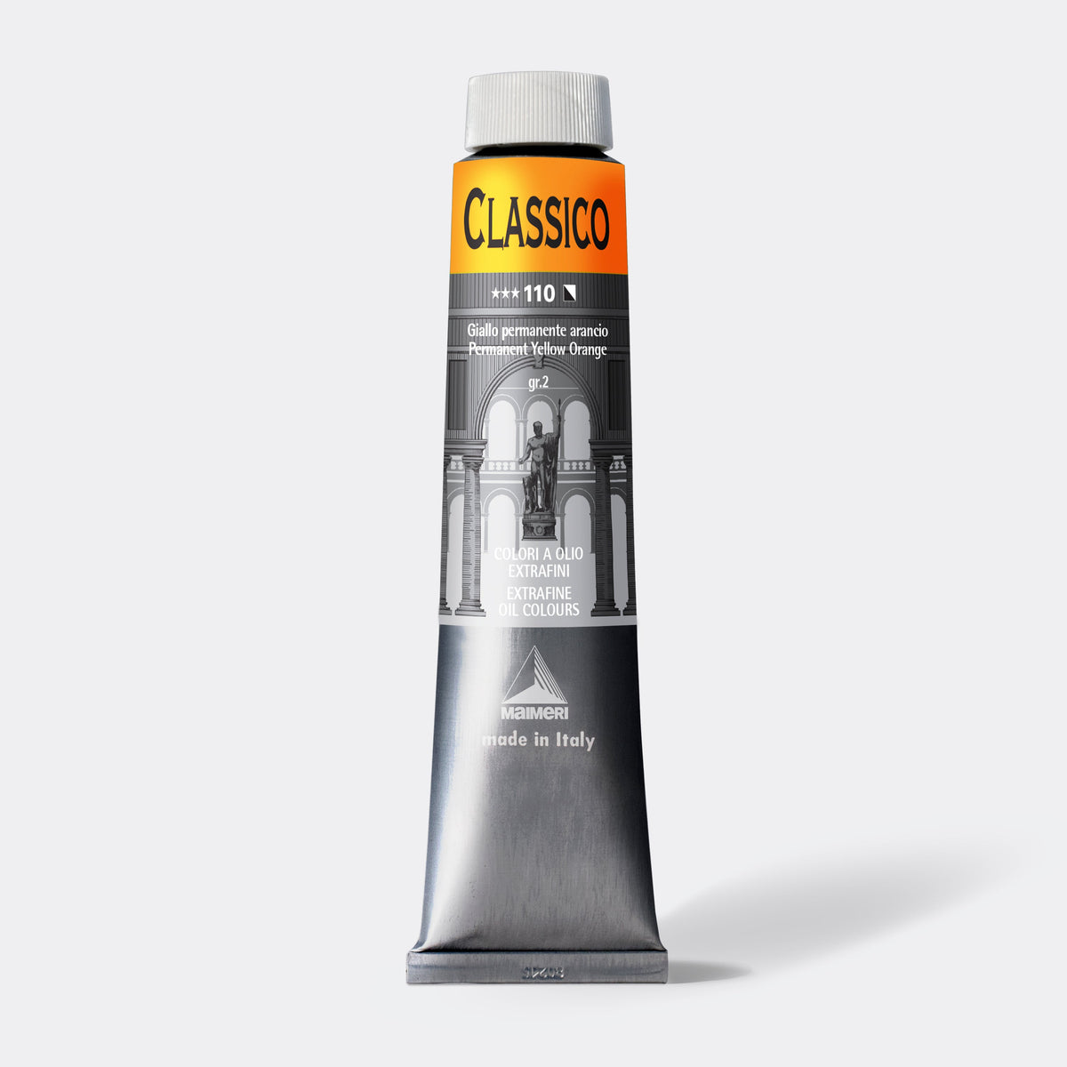 Maimeri Classico Fine Oil Paint 200 ml – Permanent Yellow Orange