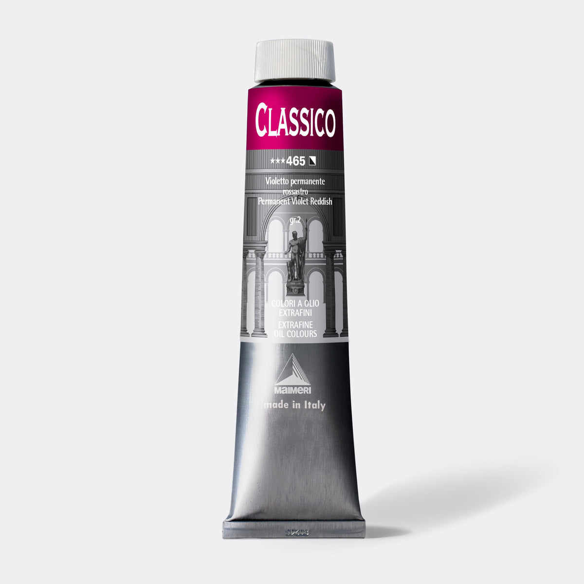 Maimeri Classico Fine Oil Paint 200 ml – Permanent Violet Reddish