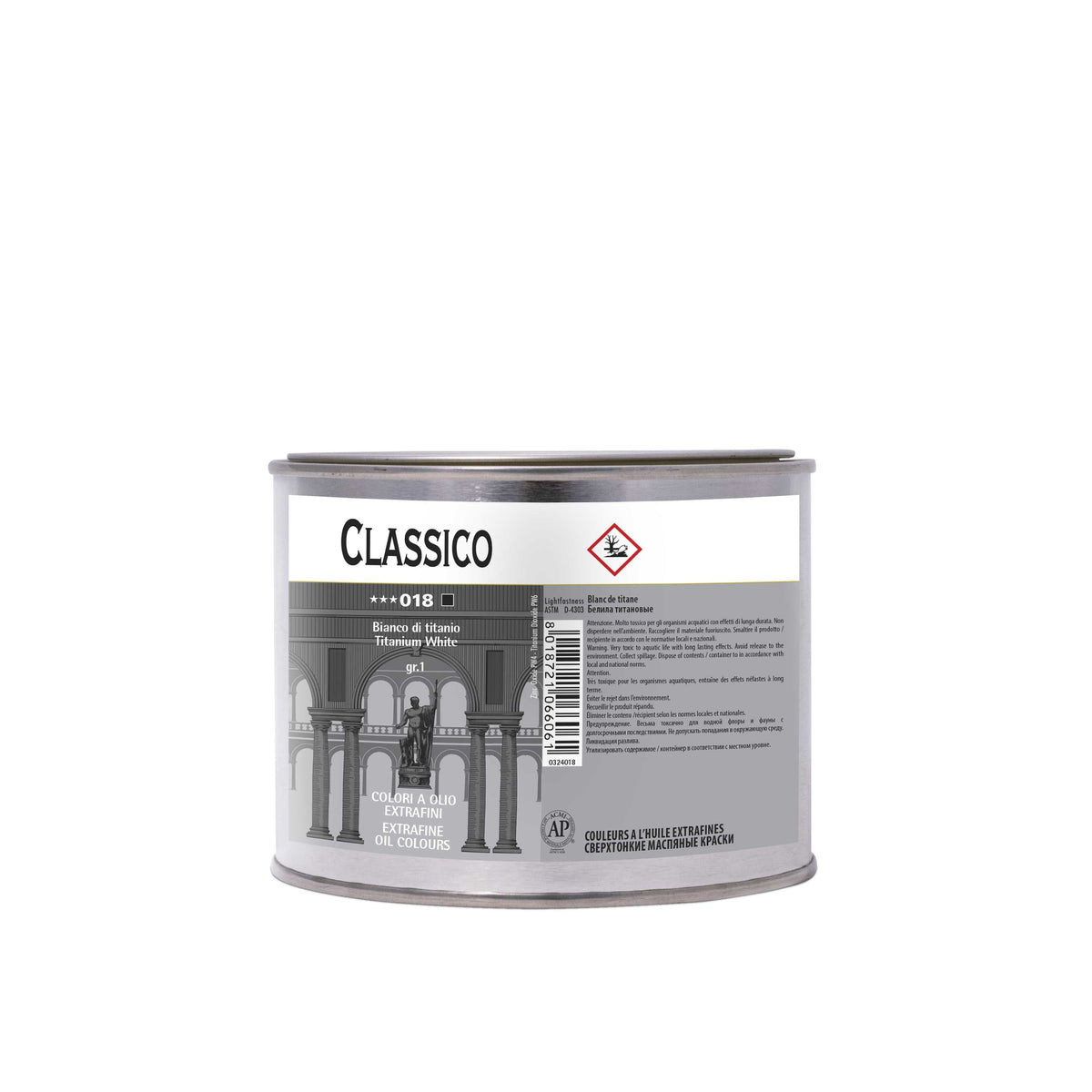 Maimeri Classico Oil Paint - 500 ml | choose a shade – Ivory Black