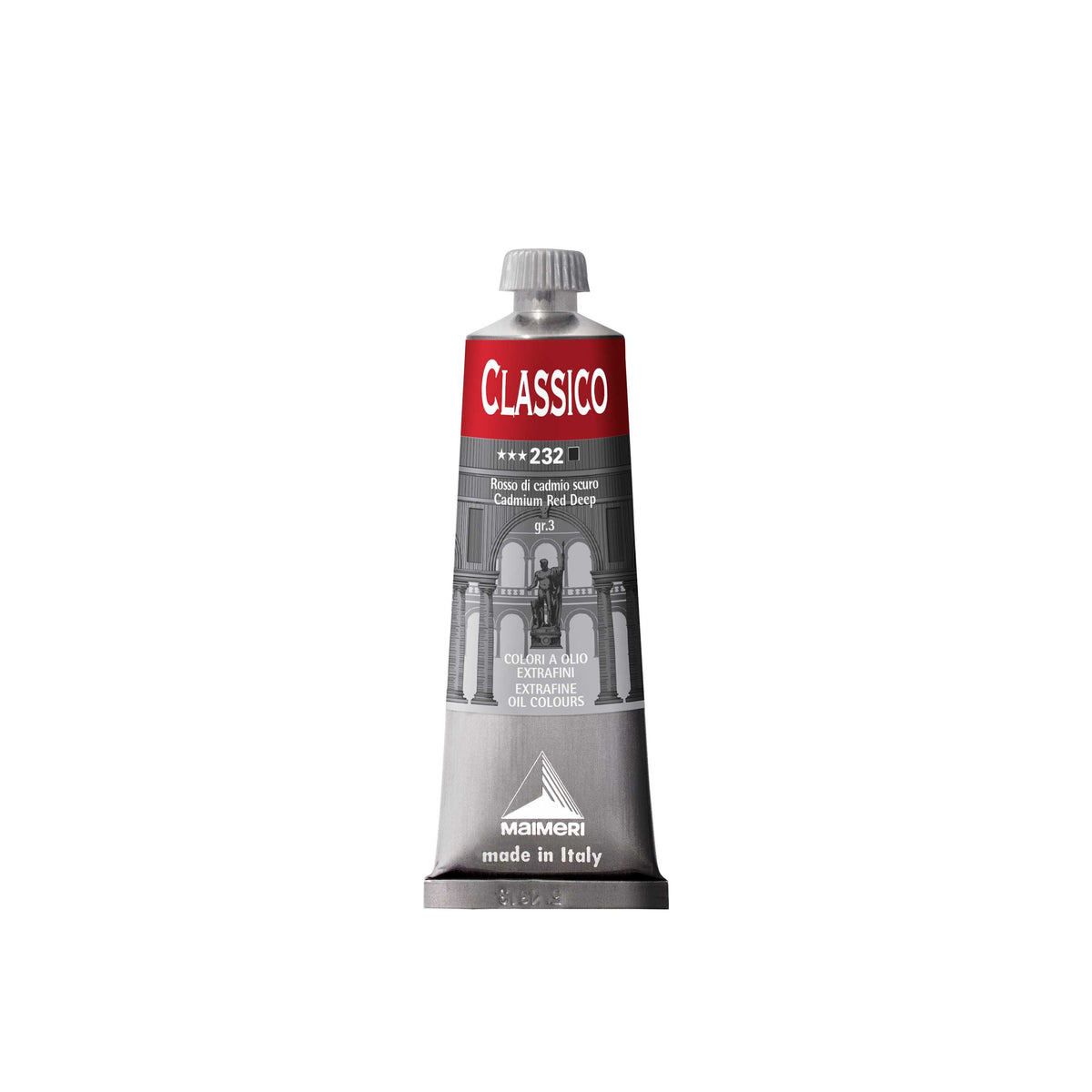 MAIMERI Classico Oil Paint - 60 ml | choose a shade – Cadmium Red Deep