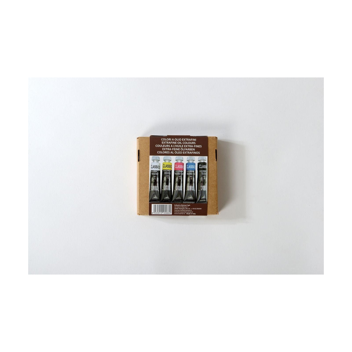MAIMERI Classico Primary Oil Paint Set, 20 ml