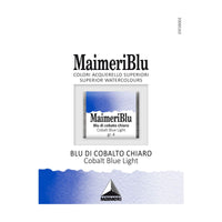 MAIMERI Maimeri Blu Watercolor Paint – Half Pan 1.5 ml – Cobalt Blue Light