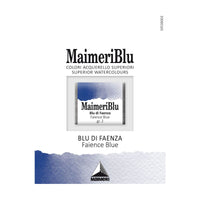 MAIMERI Maimeri Blu Watercolor Paint – Half Pan 1.5 ml – Faience Blue
