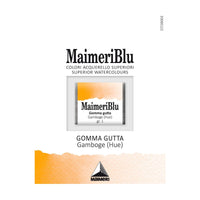 MAIMERI Maimeri Blu Watercolor Paint – Half Pan 1.5 ml – Gamboge Hue