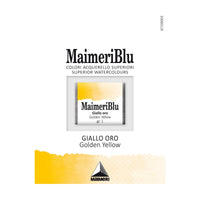 MAIMERI Maimeri Blu Watercolor Paint – Half Pan 1.5 ml – Golden Yellow