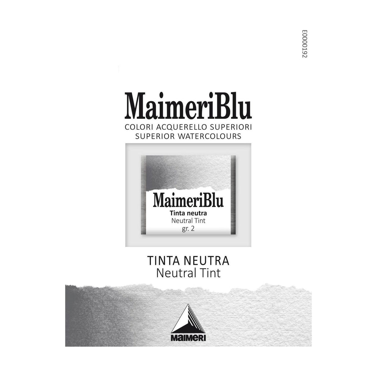 MAIMERI Maimeri Blu Watercolor Paint – Half Pan 1.5 ml