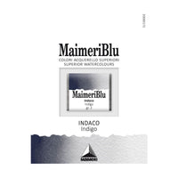 MAIMERI Maimeri Blu Watercolor Paint – Half Pan 1.5 ml – Indigo