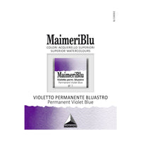 MAIMERI Maimeri Blu Watercolor Paint – Half Pan 1.5 ml – Permanent Violet Blue