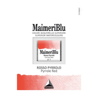 MAIMERI Maimeri Blu Watercolor Paint – Half Pan 1.5 ml – Pyrrole Red
