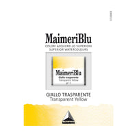 MAIMERI Maimeri Blu Watercolor Paint – Half Pan 1.5 ml – Transparent Yellow