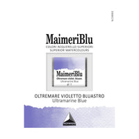 MAIMERI Maimeri Blu Watercolor Paint – Half Pan 1.5 ml – Ultramarine Blue