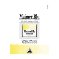 MAIMERI Maimeri Blu Watercolor Paint – Half Pan 1.5 ml – Vanadium Yellow