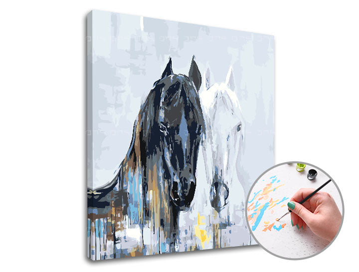 Рисуване по номера HORSE MAJESTY — изображение 2