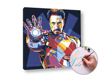 Рисуване по номера IRONMAN — изображение 1