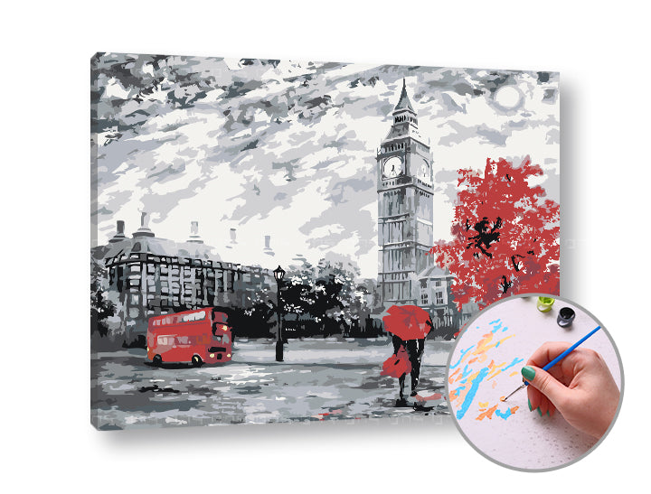 Рисуване по номера LONDON FEELINGS — изображение 2