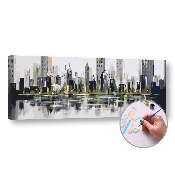 Paint by Numbers CITY - Средна трудност — изображение 1