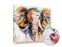 Paint by Numbers - Слон, Средна трудност — изображение 2