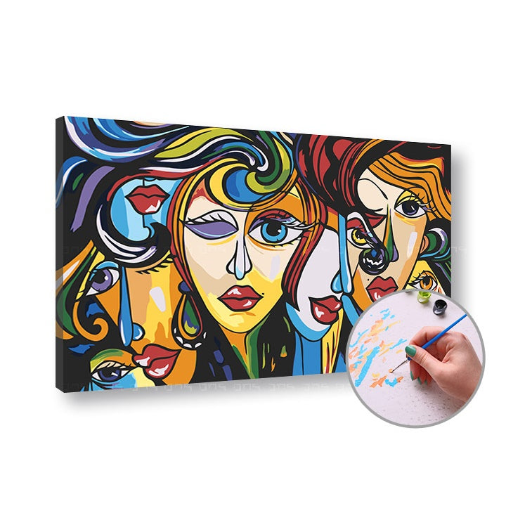Paint by Numbers WOMEN - ниска трудност — изображение 2