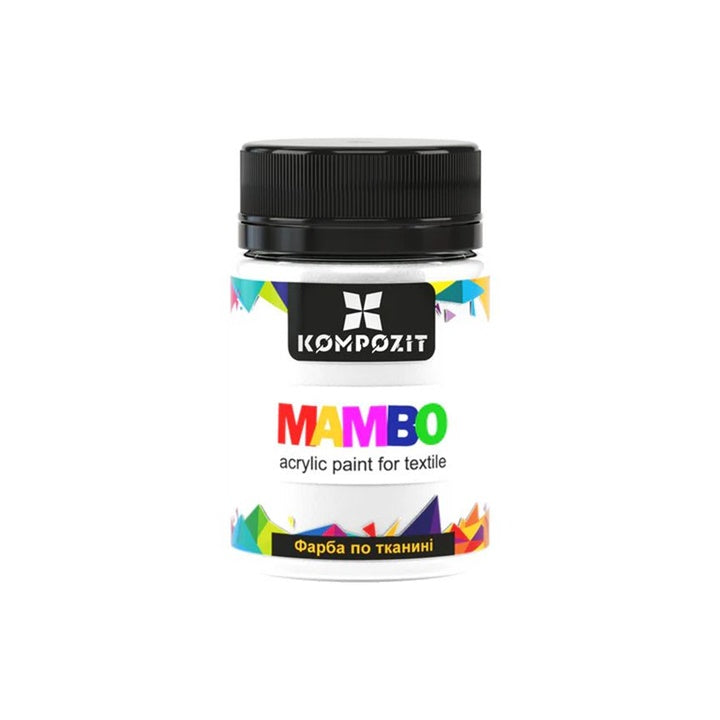 MAMBO Acrylic Paint for Fabric and Leather 50 ml | various shades — image 3