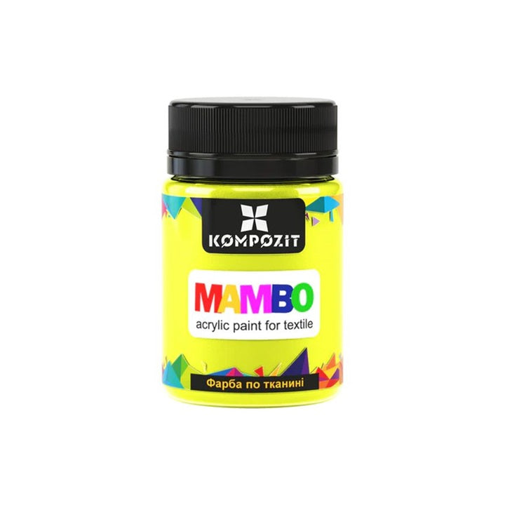 MAMBO Fluorescent Fabric and Leather Paint, 50 ml | various shades — image 4