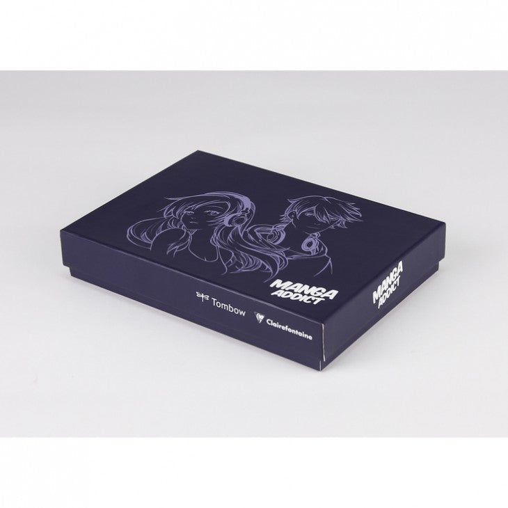 Manga Drawing Set CLAIREFONTAINE Manga Addict Tombow A5 - 50 Sheets