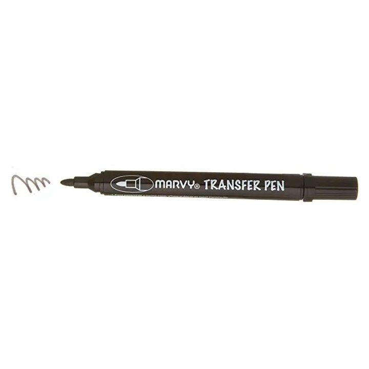 Marvy 922 Transfer Marker for Fabric, 1.5 mm, Black — image 2