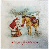 Merry Christmas Decoupage Napkins - 1 pc