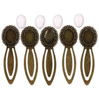 Metal Bookmark with Glass Lens